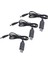 3x USB Dc 5V -Dc 12V 2.1mm x 5.5mm Modül Dönüştürücü Dc Barrel Erkek Konnektörü Jack Güç Kablosu Fiş, USB -Dc Kablosu -1m (Yurt Dışından) 1