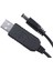 3x USB Dc 5V -Dc 12V 2.1mm x 5.5mm Modül Dönüştürücü Dc Barrel Erkek Konnektörü Jack Güç Kablosu Fiş, USB -Dc Kablosu -1m (Yurt Dışından) 4