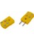 4x Sarı Plastik Kabuk K Tip Termokupl Tapa Soket Konektörü Seti (Yurt Dışından) 5