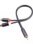 2x Rca Erkek Kablosu - 2rca Dişi Ses Kablosu 2 Rca Erkek Ayırıcı Aux Kablosu Tv Pc DVD Hoparlör Ses Amplifikatörleri (Yurt Dışından) 4