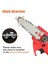 6pcs 4 Inç 1/4inch Kılavuz Testere Zinciri Mini Testere Zinciri 4 Inç Kordonsuz Elektrikli Protable Pil El Motoru Testeresi (Yurt Dışından) 3