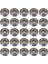 25PCS 608 Zz Bilyalı Rulmanlar 608ZZ Metal Çift Korumalı Minyatür Derin Oluk Kaykay Bilyalı Rulmanlar (8mm x 22MM x 7mm) (Yurt Dışından) 1