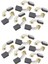 10 Paket Pcs 16MM x 13MM x 6mm Motor Karbon Fırçaları Güç Aleti Için (Yurt Dışından) 1