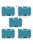 20 Pcs Makita Için Yeni 18V Sabitleme Aygıtları Pil Depolama Rafı Tutucu Kılıfı (Mavi) (Yurt Dışından) 5