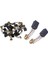 8 Pcs 12 x 9 x 6mm Elektrik Açısı Öğütücü Karbon Fırçalar CB411 &amp 20 Pcs Makita Için Karbon Fırçaları CB-153 CB153 Testere 6 3mm x 13 3mm x 17MM (Yurt Dışından) 1