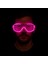 Pembe LED Işıklı Parti Gözlüğü - Neon Glow Şerit Gözlük 3 Modlu 3