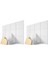 Kendinden Yapışkanlı Akustik Paneller 24 Paket 12 x 12 x 0 4 Inç Ses Geçirmez Dolgu Ev Için Ses Emici Panel Beyaz (Yurt Dışından) 1