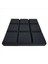 24 Paket 30X30X5CM Akustik Köpük Paneller Eğimli 9 Blok Karo Ses Panelleri Takozlar Ses Geçirmez Ses Yalıtım Emici (Yurt Dışından) 3