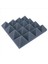 48PCS 25X25X5CM Studio Akustik Ses Geçirmez Köpük Piramid Gürültü Yalıtım Ses Emme Panelleri Siyah+Gri (Yurt Dışından) 3