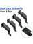 4pcs Ön Arka Forvet Kapı Kilidi Forvet Kapısı Kilit Kilitar Kauçuk Sabitleme Parçaları W123 W126 240D 280E 300D (Yurt Dışından) 2