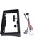 Nissan Navara Için 9 Inç Araba Radyo Çerçevesi D40 2006-2012 Dash Kit Yükleme Facia Console Çerçeve Adaptörü (Yurt Dışından) 1