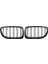Araba Grille Grill Front Böbrek Parlak 2 Hat Çift Çift Bmw 3 Serisi E90 E91 2009 2010 2011 Araba Stilini (Yurt Dışından) 1
