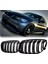 Araba Grille Grill Front Böbrek Parlak 2 Hat Çift Çift Bmw 3 Serisi E90 E91 2009 2010 2011 Araba Stilini (Yurt Dışından) 5