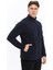 Erkek Polar Ceket Tam Fermuarlı 3 Cepli Lacivert 9
