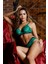 Golshan Gaudi Brazilian Slip, Kadın Dantel Brezilyan Yeşil Külot 2