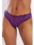 Golshan Gcolors Brazillian Külot, Kadın Dantelli Mor Brezilyan Külot 1