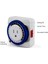 Çıkış Zamanlayıcı Anahtarı 24 Saatlik Plug-In Elektrikli Mekanik Çıkış Zamanlayıcı Anahtarı Outlet Mekanik Zamanlama Soketi Abd Fişi (Yurt Dışından) 5