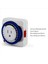 2x Çıkış Zamanlayıcı Anahtarı 24 Saatlik Plug-In Elektrik Mekanik Çıkış Zamanlayıcı Anahtarı Çıkış Mekanik Zamanlama Soketi Abd Fişi (Yurt Dışından) 4