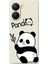 Xiaomi Poco X7 Pro Kılıfı Panda Desenli Düz Kenar Tpu Telefon Arka Kapağı (Yurt Dışından) 1