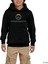 Overwatch Logo 2 Siyah Çocuk Kapşonlu Sweatshirt 1