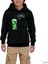 Mine-Craft Creepers Gonna Creep Siyah Çocuk Kapşonlu Sweatshirt 1