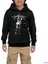 Jeff Back Gitar Siyah Çocuk Kapşonlu Sweatshirt 1