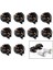 10 Adet T10 Soket Gösterge Tablosu Gösterge Panel Soketi T10 W5W 168 192 194 Twist Kilit Temelleri Lamba Çizgi Ampul Fiş (Yurt Dışından) 5