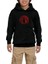 Red Dead Redemption 2 Red Moon Siyah Çocuk Kapşonlu Sweatshirt 1