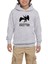 LED Zeppelin Black Angel Gri Çocuk Kapşonlu Sweatshirt 1
