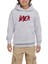 Slayer Logo Classic Gri Çocuk Kapşonlu Sweatshirt 1
