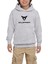 Cupra Logo Text Gri Çocuk Kapşonlu Sweatshirt 1