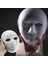 Pilelistore Beyaz Renk Boyanabilir Anonim Tam Yüz Cosplay Maske 24X18 cm 1