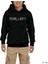 Pearl Jam Lighting Siyah Çocuk Kapşonlu Sweatshirt 1