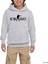 Counter Strike Csgo Logo Gri Çocuk Kapşonlu Sweatshirt 1
