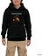 Haggard Crow Siyah Çocuk Kapşonlu Sweatshirt 1