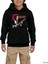 Ac Dc Angus Young Siyah Çocuk Kapşonlu Sweatshirt 1