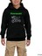 Kawaski H2R Siyah Çocuk Kapşonlu Sweatshirt 1