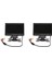 2x 12V-24V 7 Inç Tft LCD Renk Hd Monitör Cctv Ters Arka Görünüm Yedek Kamera (Yurt Dışından) 1