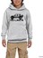 Jeep No Limits Gri Çocuk Kapşonlu Sweatshirt 1