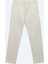 Bej Düz Dokuma Regular Fit Casual Pamuk Karışımlı Pantolon 1