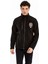 Erkek Özel Güvenlik Polar Ceket Tam Fermuarlı 3 Cepli Siyah 8