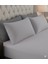 Çift Kişilik Lastikli Çarşaf Seti- Gri 5