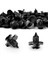 400PCS Push Tip Terleme Klipsleri Nissan Infiniti Trim Perçin Vücut Bağlantı Müdürü 01553-09321 (Yurt Dışından) 4