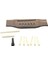 Gitar Alt Ip Yastıkları Set Gitar Müzik Inek Kemik Ipi Yastık Serizli Ding Kuyruk Post Gitar Aksesuarları (Yurt Dışından) 1