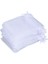 20 x Organza Çizim Takı Mücevher Hediye Çantası Torbası Beyaz (Yurt Dışından) 4