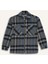Erkek Çocuk Polo Yaka Ekose Desenli Fermuarlı Flanel Ceket G3295A825WN 4