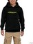 Cyberpunk 2077 Logo Siyah Çocuk Kapşonlu Sweatshirt 1