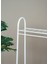 Elite 2 Beyaz Metal Raflı Elbise Askısı Ayaklı Askılık Konfeksiyon Askılık Beyaz 6