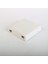 Ftth Dahili Tip Fiber Optik Plastik Ek Kutusu Single 2 port 1