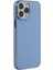 iPhone 13 Pro Kılıf Anka Pc Sert Metal Kapak - Mavi 2